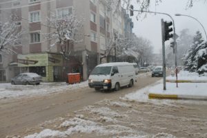 Bursa Yenişehir kışa hazır