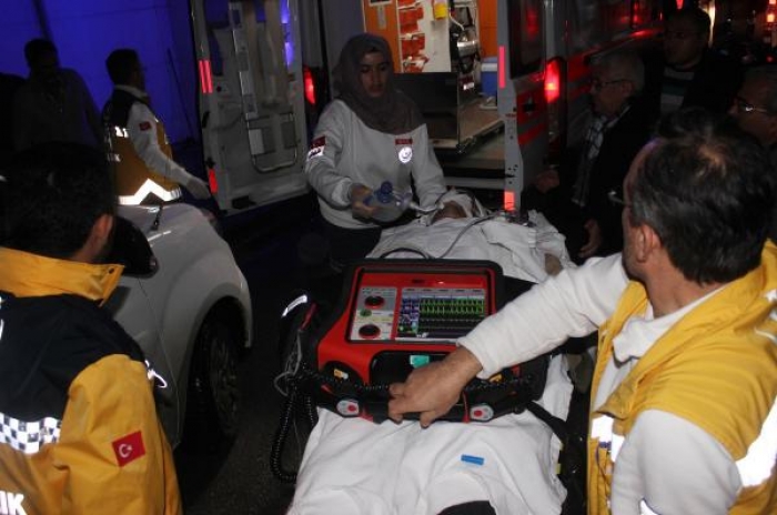 Çatıyı tamir etmek isterken 10 metre yükseklikten düştü