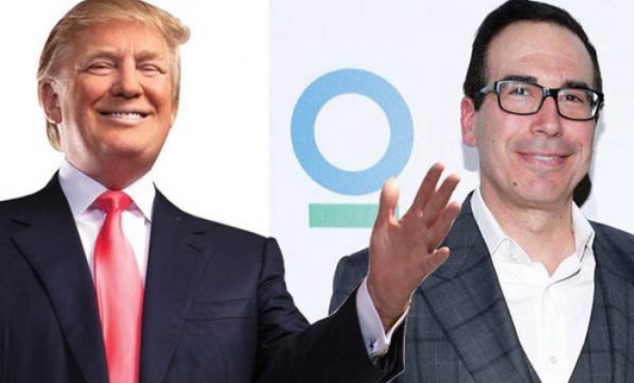 Trump ABD Hazine Bakanlığı'na Steve Mnuchin'i aday gösterdi