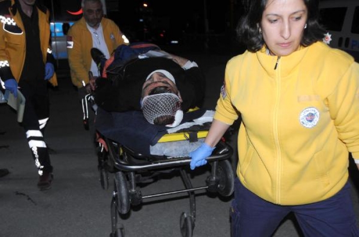 Cezaevi firarisi 3'üncü kattan inmek isterken düşüp yaralandı