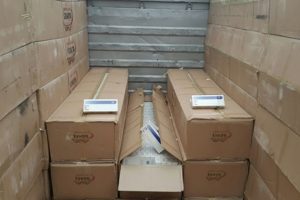 Şüpheli kamyondan 124 bin paket kaçak sigara çıktı