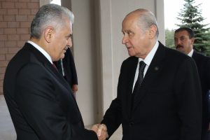 Yıldırım ve Bahçeli ortak açıklama yapacak