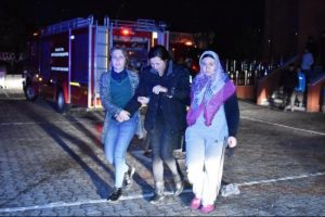 Konya'da kız öğrenci pansiyonunda yangın paniği
