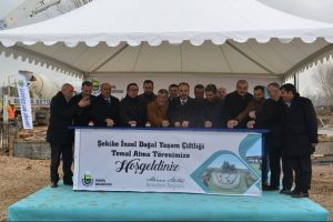 Bursa İnegöl'de Şekibe İnsel Doğal Yaşam Çiftliği'nin temeli atıldı