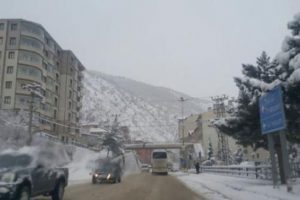 Gümüşhane'de okullara kar tatili