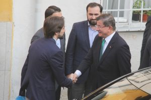 Eski Başbakan Ahmet Davutoğlu Bursa'da