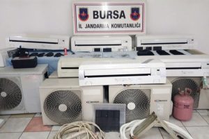 Bursa merkezli 8 ilde klima hırsızlığı operasyonu