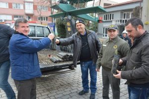Bursa'da Orman İşletmesi'nden vatandaşlara yeni yıl fidanı