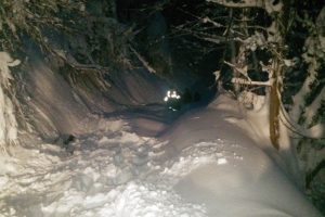 Bursa'da hayvanları için donmayı göze aldılar