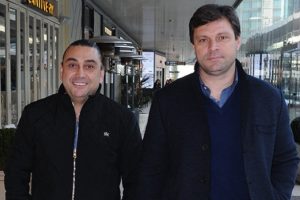 Çocukluk arkadaşıyla hasret giderdi