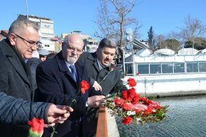 Bursa Gemlik'te mübadelenin 94'üncü yılı dolayısıyla tören düzenlendi