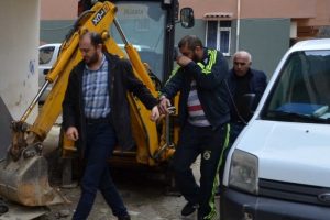 Bursa'da inşaat fareleri yakalandı