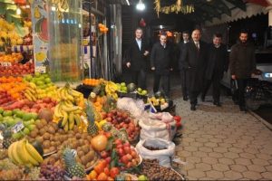 Bakan Müezzinoğlu'ndan Bursa İnegöl'de esnaf ziyaretleri