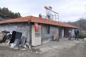 Bursa'da şehir stresinden bıkınca tarihi değirmeni satın aldı