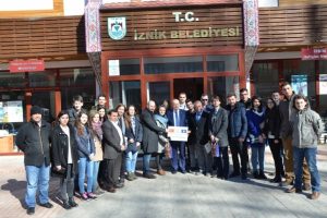 Kosovalı öğrenciler Bursa'nın İznik ilçesini gezdi