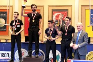 Türkiye Bilardo Şampiyonası Serik'te yapılıyor
