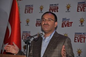Bakan Bozdağ: ''Bu belediyeyi aşan bir durumdur''