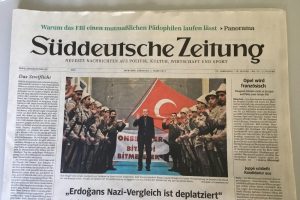 Alman medyasından taraflı manşetler
