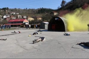 Gerçeği aratmayan tatbikat