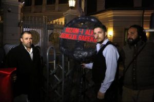 Almanya Başkonsolosluğu önünde protesto
