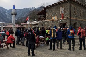 Bursa'da şehitlere 'adım adım' vefa
