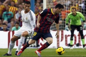 Ronaldo ve Messi'yi böyle resmettiler