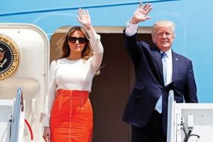 Trump'ın ilk durağı Riyad: Eşi özel izin aldı