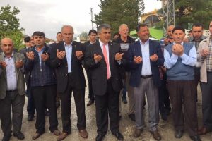 Yağmur duası sırasında yağmur yağdı