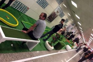 Yenikapı Metro İstasyonu, spor alanına döndü