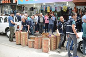 Bursa'da kaldırımı işgal edenlere uyarı!