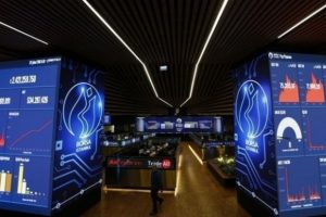Borsa ilk yarıda yükseldi