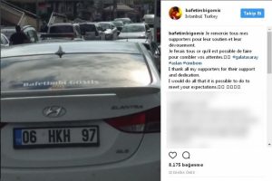 Gomis'e taraftardan jest