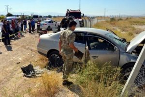 Kahramanmaraş'ta katliam gibi kaza: 4 ölü, 3 yaralı