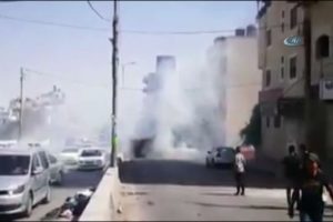 Batı Şeria'da Filistinlilere sert müdahale