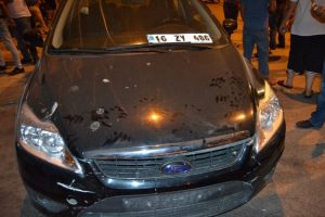 Bursa'da tır sürücüsü dehşet saçtı, o anlar vatandaş kamerasına yansıdı