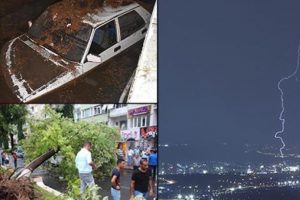 Türkiye'yi sağanak vurdu!