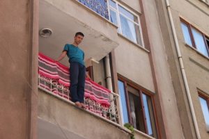 15 yaşındaki çocuk yürekleri ağza getirdi!