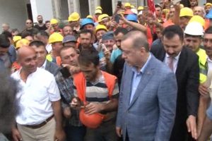 Cumhurbaşkanı Erdoğan havalimanını inceledi