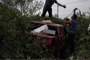 Tüp bebek tedavisinden dönen kadın kazada öldü