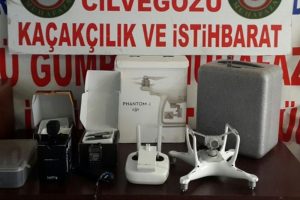 Sınır kapısında 7 İHA ele geçirildi