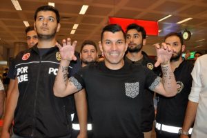 Beşiktaş'ın yeni transferi Medel İstanbul'da