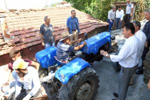 Bursa Uludağ eteklerinde kardan zarar gören yollar yeniliyor