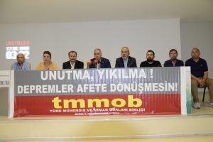TMMOB Bursa: Türkiye bugün, 1999 depreminden daha iyi durumda değil!