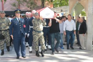 Bursa'da vefat eden Kıbrıs gazisi son yolculuğuna uğurlandı