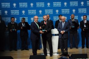 Cumhurbaşkanı Erdoğan'dan Bursa'ya ödül
