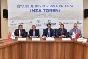 Riva arazisi için imzalar atıldı
