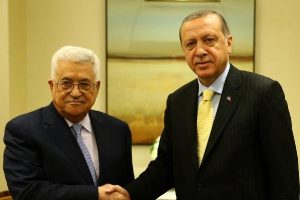Erdoğan, Mahmut Abbas ile görüştü
