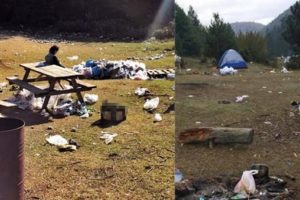 Bolu'daki bu görüntüye tepki yağıyor