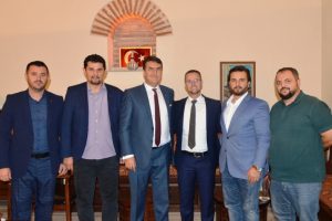 Preşova'dan Bursa'da Başkan Dündar'a teşekkür ziyareti