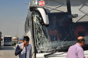 Bursa'da faciaya kıl payı!